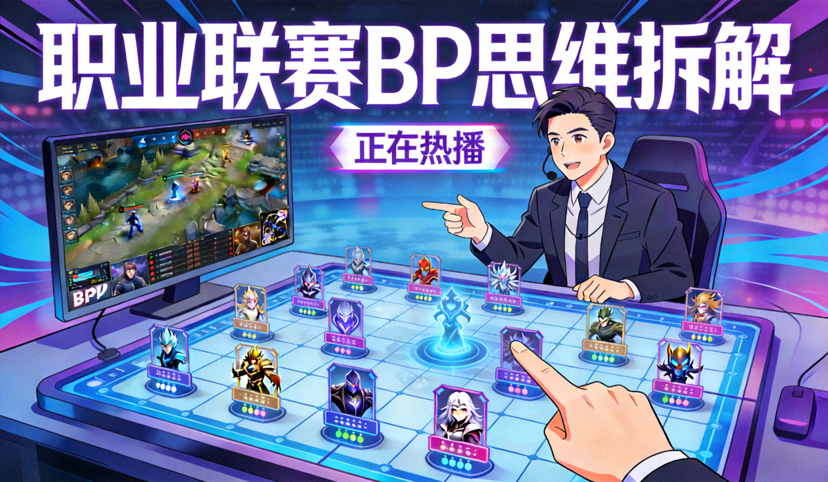 职业联赛BP思维拆解战术沙盘正在热播画面